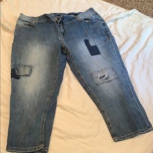 Capris stretch jean Size 18